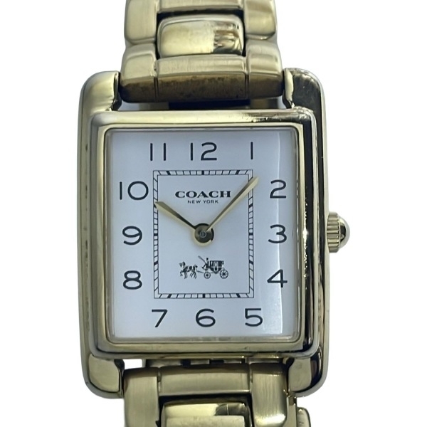 COACH(コーチ) 腕時計 - CA.88.7.34.0914 レディース 白拍卖