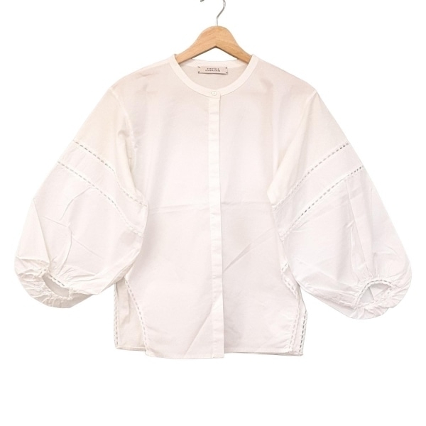 ドロシーシューマッハ DOROTHEE SCHUMACHER 長袖シャツブラウス サイズ0 XS - 白 レディース 美品 トップス拍卖