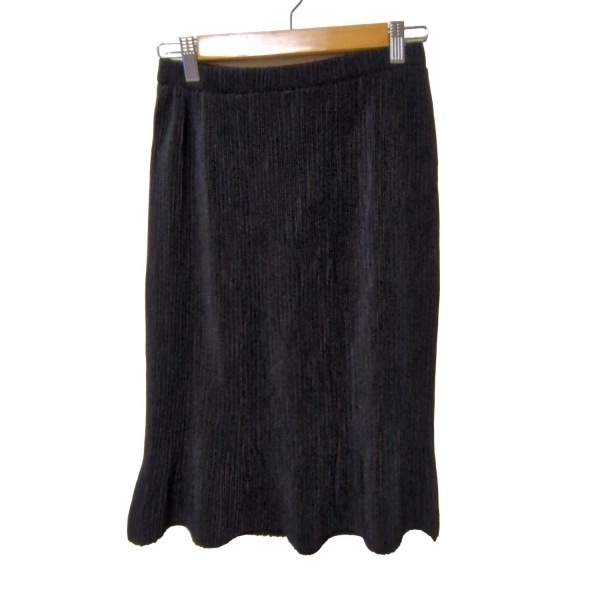 スペッチオ SPECCHIO スカート サイズ40 M - 黒 レディース ひざ丈/プリーツ/ウエストゴム 美品 ボトムス拍卖