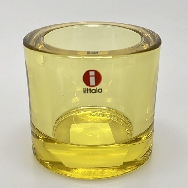 イッタラ iittala - イエロー キャンドルホルダー/marimekko 美品 小物拍卖