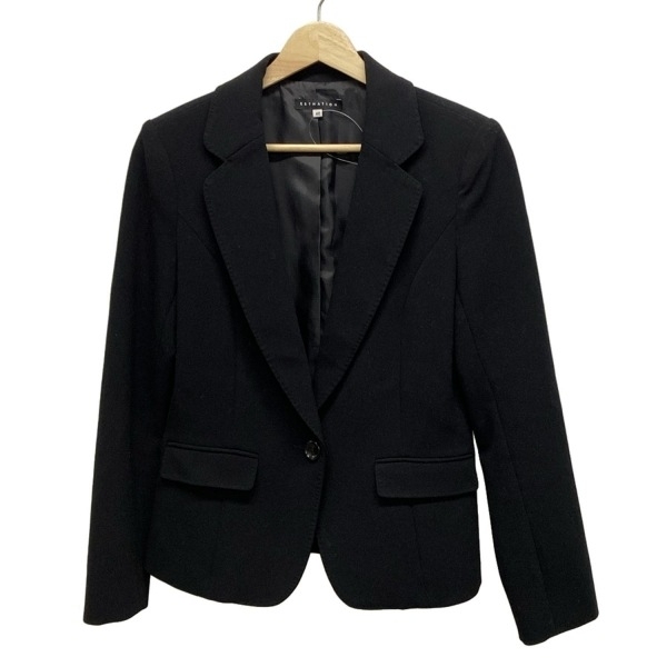 エストネーション ESTNATION サイズ40 M - 黒 レディース 長袖/春 ジャケット拍卖