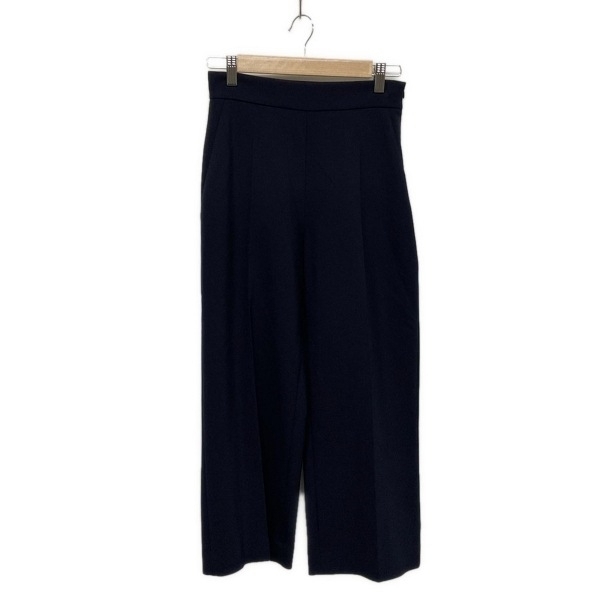 フォクシーニューヨーク FOXEY NEW YORK パンツ サイズ38 M 39605 - ダークネイビー レディース フルレングス/COLLECTION 美品 ボトムス拍卖