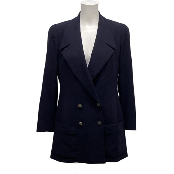 シャネル CHANEL サイズ40 M P08873 ウール 黒 レディース 長袖/肩パッド/秋/冬 97C ジャケット拍卖