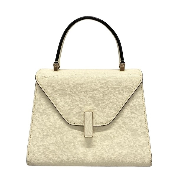 ヴァレクストラ Valextra ハンドバッグ ミニ イジィデ アイボリー バッグ拍卖