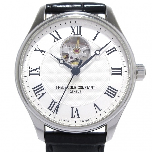 FREDERIQUE CONSTANT(フレデリックコンスタント) 腕時計 クラシック ハートビート FC-310X5TB2/3/4/5/6 メンズ 革ベルト/裏スケ 白拍卖