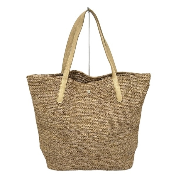 ヘレンカミンスキー HELEN KAMINSKI トートバッグ - レザー ベージュ インナーバッグ取り外し可/ バッグ拍卖