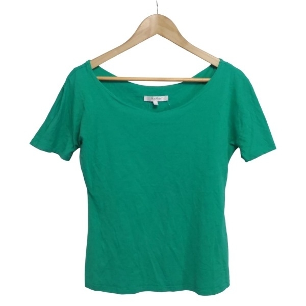 マックスマーラ Max Mara 半袖カットソー サイズL - グリーン レディース トップス拍卖