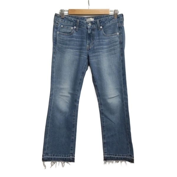 ドゥーズィエム DEUXIEME CLASSE ジーンズ/デニムパンツ サイズ34 S - ブルー レディース フルレングス/ダメージ加工 ボトムス拍卖