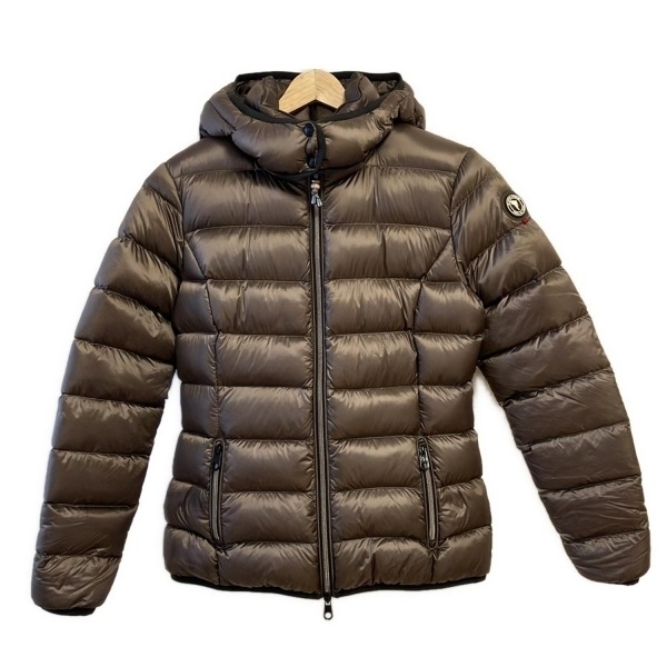 ケープホーン CAPEHORN ダウンジャケット サイズ42 L - カーキ レディース 長袖/ジップアップ/フード着脱可/冬 ジャケット拍卖