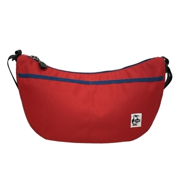 チャムス CHUMS ショルダーバッグ - レッド×ネイビー×黒 バッグ拍卖