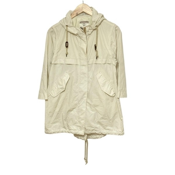 エーグル AIGLE サイズM - アイボリー レディース 七分袖/春/秋 美品 コート拍卖