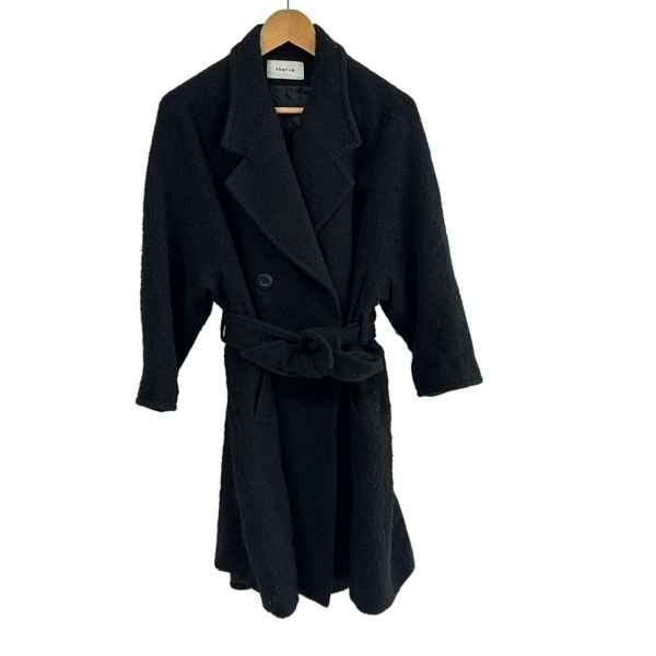 フレイアイディー FRAY I.D サイズ0 XS - 黒×白 レディース 長袖/冬 美品 コート拍卖