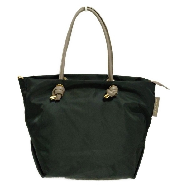 ヴィオラドーロ VIOLAd'ORO ショルダーバッグ - レザー 黒×グレー バッグ拍卖