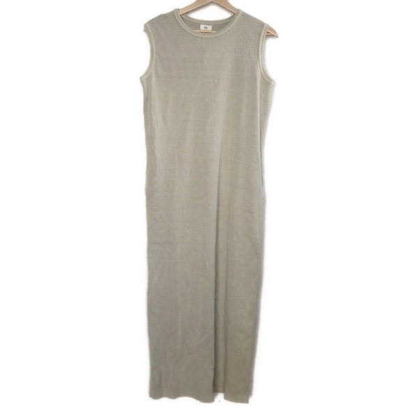 アールエイチシー RHC サイズS - ベージュ レディース クルーネック/ノースリーブ/マキシ丈 ワンピース拍卖