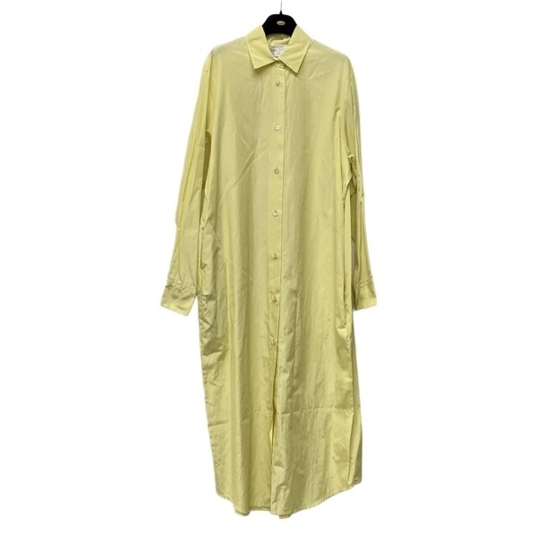 フォルテフォルテ forte_forte サイズ0 XS イエロー レディース シャツワンピ/ロング丈 新品同様 ワンピース拍卖
