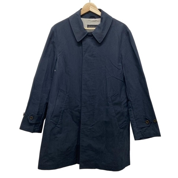 トゥモローランド TOMORROWLAND サイズ46 XL - ダークネイビー メンズ 長袖/春/秋 コート拍卖