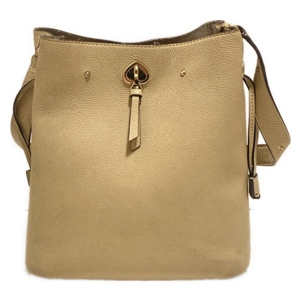 ケイトスペード Kate spade ショルダーバッグ - レザー ベージュ 巾着型 バッグ拍卖