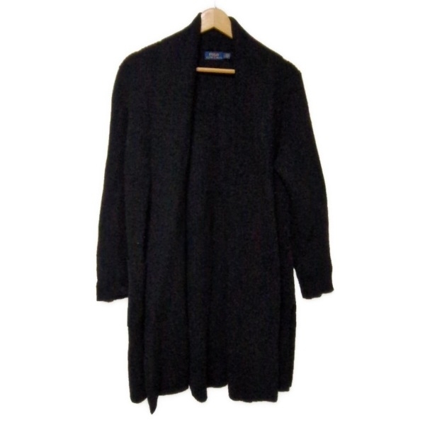 ポロラルフローレン POLObyRalphLauren カーディガン サイズL L - 黒 レディース 長袖/ロング丈 トップス拍卖