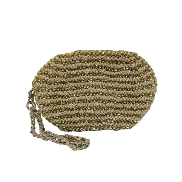 アンテプリマ ANTEPRIMA リストレット - ゴールド ポーチ拍卖