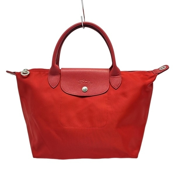 ロンシャン LONGCHAMP ハンドバッグ ル・プリアージュネオ レザー レッド バッグ拍卖