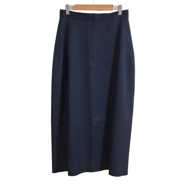 ブラミンク BLAMINK ロングスカート サイズ38 M - ダークネイビー レディース ボトムス拍卖