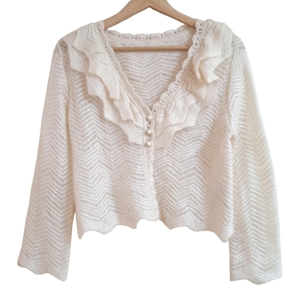 トゥービーシック TO BE CHIC カーディガン サイズ2 M - ベージュ レディース 長袖 美品 トップス拍卖