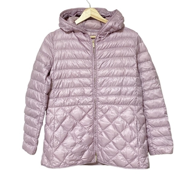マックスマーラ Max Mara ダウンジャケット サイズJ 36 - ライトピンク レディース 長袖/The Cube./秋/冬 ジャケット拍卖