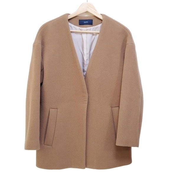 シップス SHIPS サイズ36 S - ライトブラウン レディース 長袖/冬 美品 コート拍卖