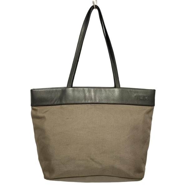 トゥミ TUMI ショルダーバッグ 4362JL - レザー ベージュ×グレーベージュ バッグ拍卖