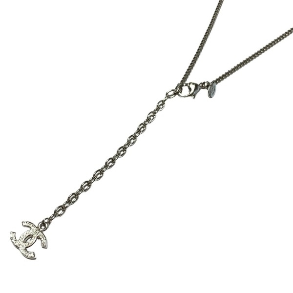 シャネル CHANEL ネックレス ココマーク シルバー 06A アクセサリー(首)拍卖