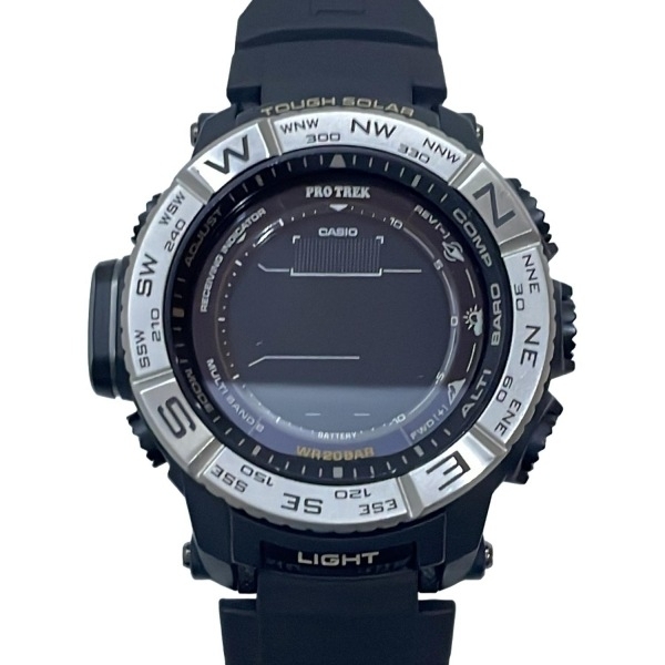 CASIO(カシオ) 腕時計■美品 プロトレックマルチフィールドライン PRW-3510 メンズ タフソーラー/電波 黒拍卖