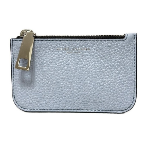 マークジェイコブス MARC JACOBS コインケース - レザー ライトブルー キーリング付き 美品 財布拍卖