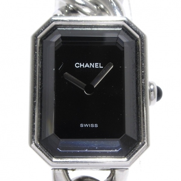CHANEL(シャネル) 腕時計 プルミエール H0452 レディース サイズ:M 黒拍卖
