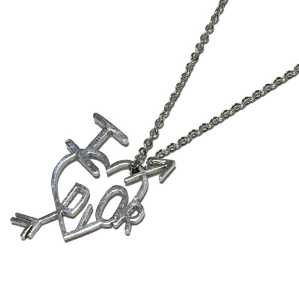 ディオール/クリスチャンディオール DIOR/ChristianDior ネックレス - シルバー ハート アクセサリー(首)拍卖