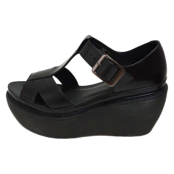 ドクターマーチン Dr.Martens パンプス 39 - レザー 黒 レディース プラットフォーム 靴拍卖