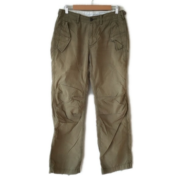エムエイチエル MHL. パンツ サイズS - カーキ レディース フルレングス ボトムス拍卖
