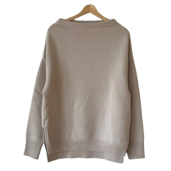 ドゥーズィエム DEUXIEME CLASSE 長袖セーター/ニット - グレーベージュ レディース ハイネック 美品 トップス拍卖