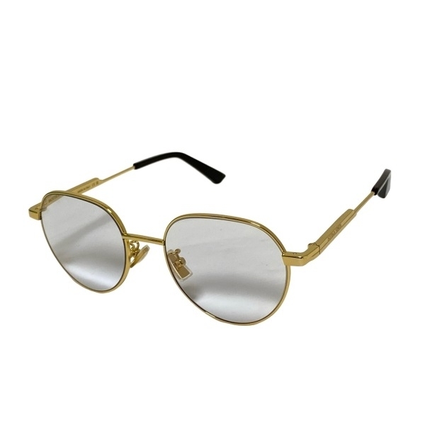 ボッテガヴェネタ BOTTEGA VENETA BV1239O - ライトブラウン×ゴールド×ダークブラウン 度入り サングラス拍卖