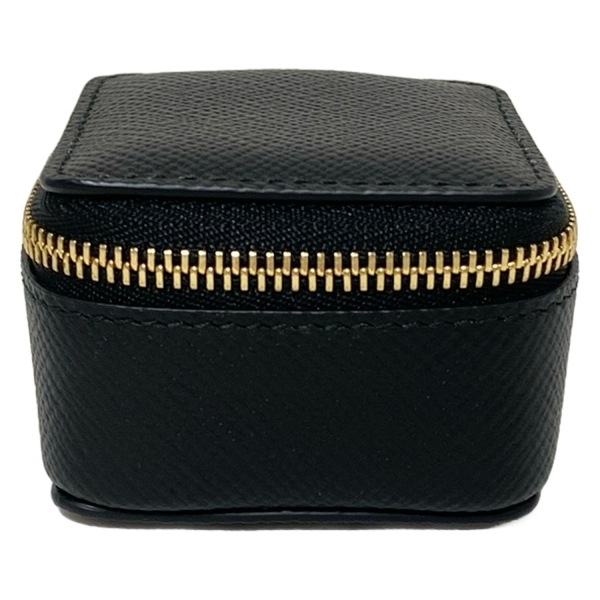 スマイソン SMYTHSON - レザー 黒 ミニ ポーチ拍卖