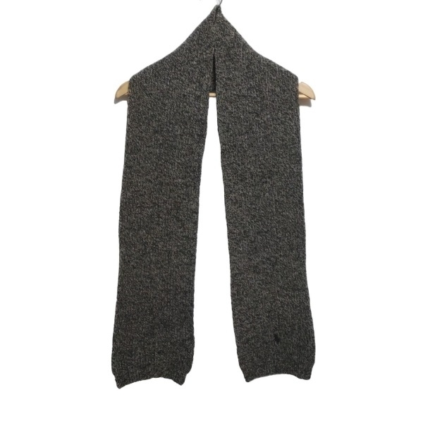 ポロラルフローレン POLObyRalphLauren - ウール 黒×ベージュ マフラー拍卖