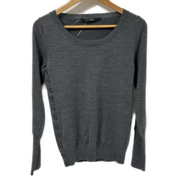 リミフゥ LIMI feu 長袖セーター/ニット サイズS - ダークグレー レディース 美品 トップス拍卖