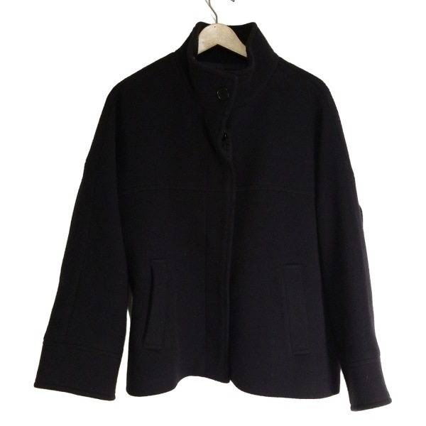 ルーニィ LOUNIE サイズ40 M - 黒 レディース 長袖/ショート丈/冬 美品 コート拍卖