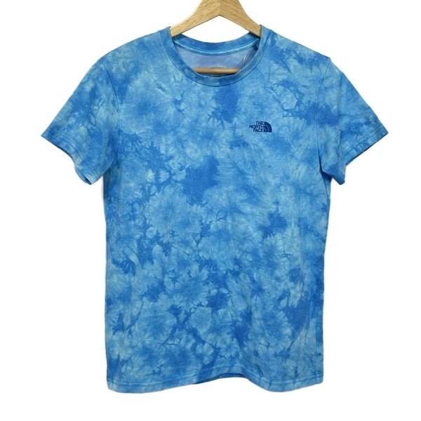 ノースフェイス THE NORTH FACE 半袖Tシャツ サイズL - ライトブルー×ブルー レディース クルーネック 美品 トップス拍卖