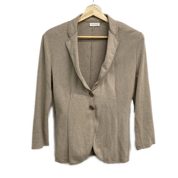 ブルネロクチネリ BRUNELLO CUCINELLI サイズUSA XXL - ブラウン レディース 春/秋/長袖 ジャケット拍卖