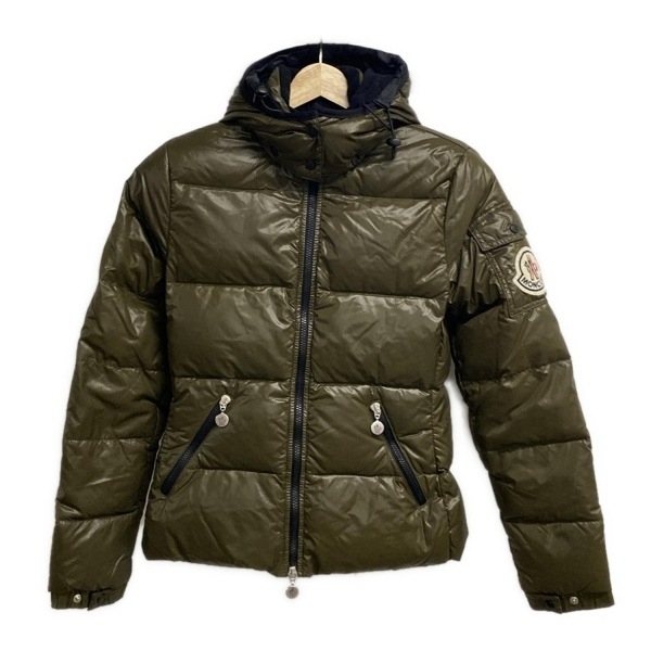 モンクレール MONCLER ダウンジャケット サイズ0 XS BADIA(バディア) カーキ レディース 長袖/秋/冬 ジャケット拍卖