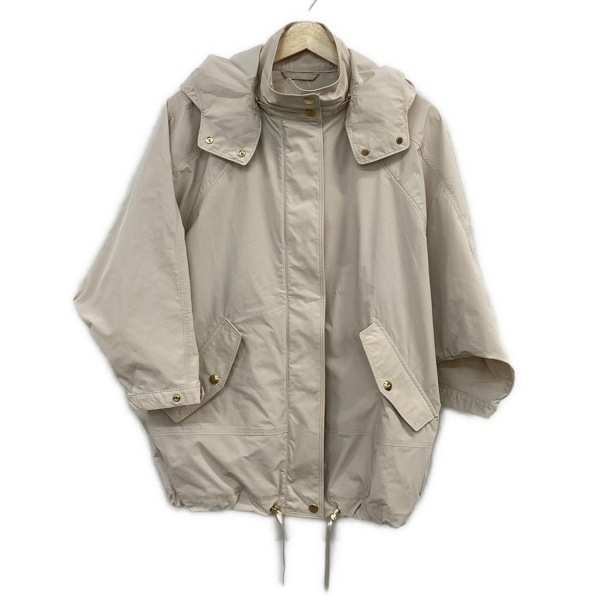 ウールリッチ WOOLRICH ブルゾン サイズXXS XS - ベージュ レディース 七分袖/ドルマンスリーブ/フード着脱可/春/秋 美品 ジャケット拍卖