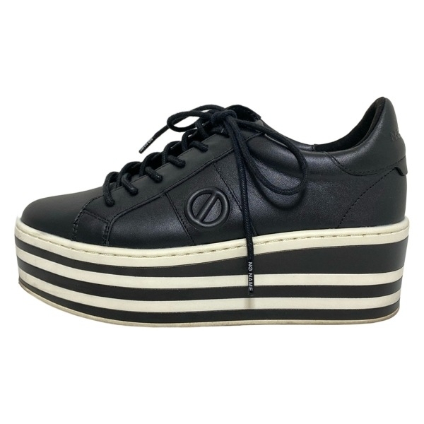 ノーネーム NONAME スニーカー 36 - レザー 黒 レディース 靴拍卖