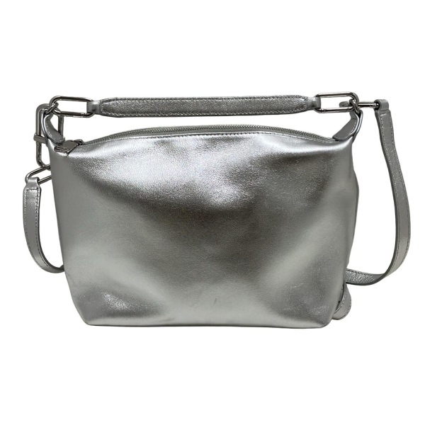 フルラ FURLA ショルダーバッグ - レザー シルバー バッグ拍卖