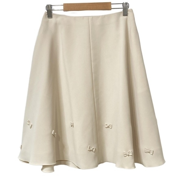 ルネ Rene スカート サイズ36 S - ベージュ レディース ひざ丈/リボン ボトムス拍卖