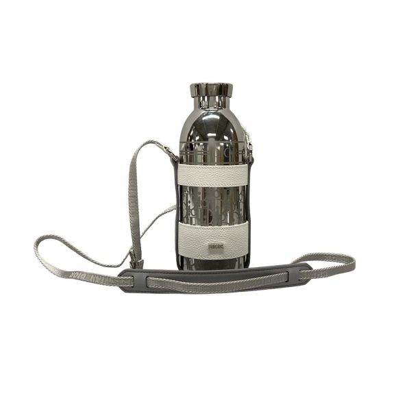 ディオールオム Dior HOMME - レザー シルバー×白 ストラップボトル 美品 小物拍卖